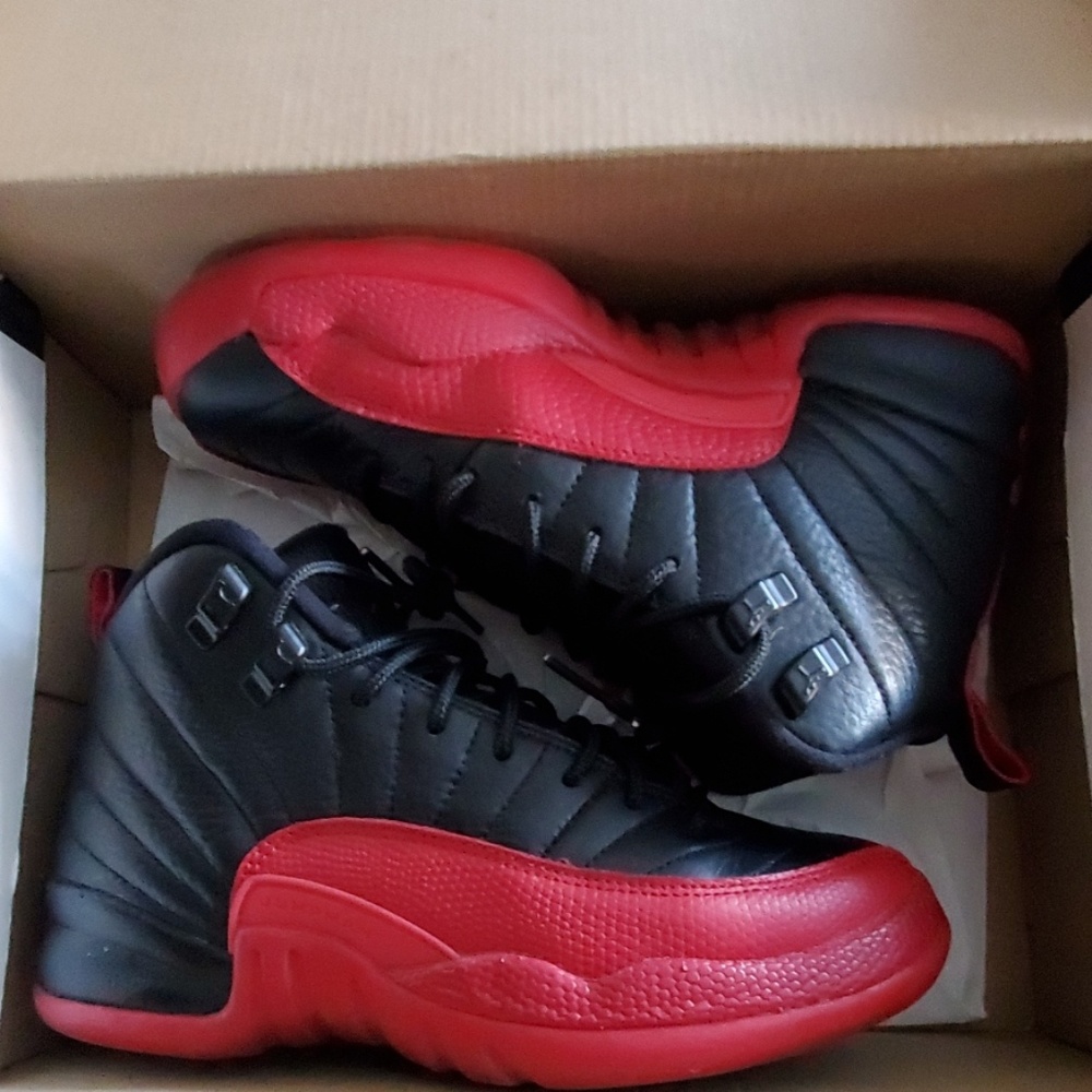 Air Jordan 12 retro red & black